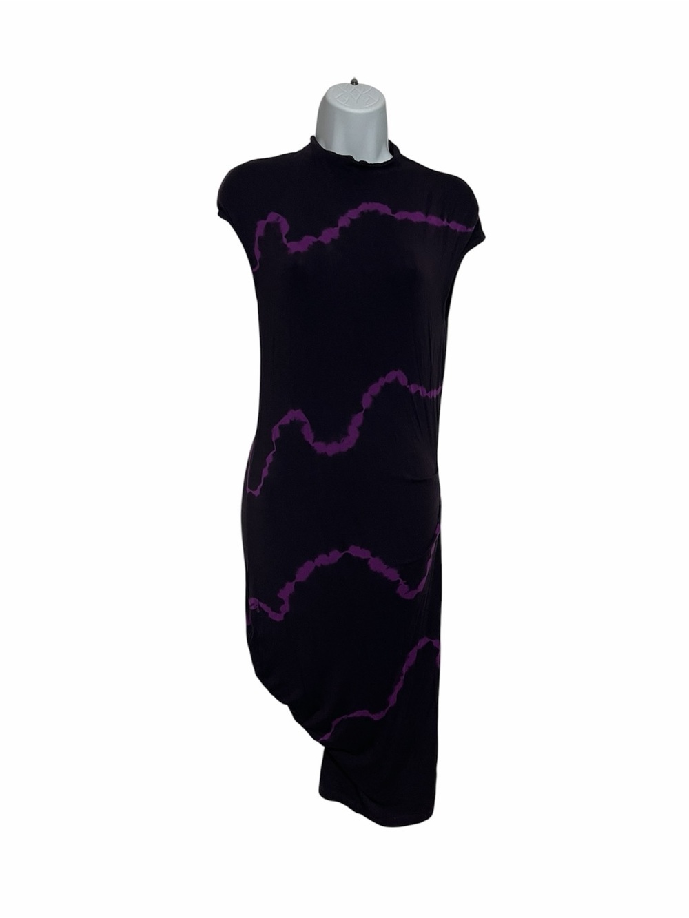 Revolve YFB Young Fabulous Broke Medium Purple Tie Dye Midi BodyCon Dress Sexy